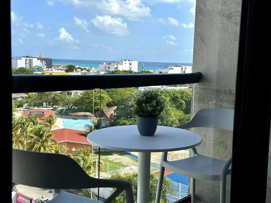 Ocean View Luxury Loft With Rooftop Pool & Sky Bar Playa del Carmen Appartamento