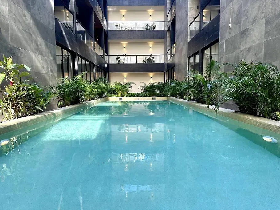 Appartamento Ocean View Luxury Loft With Rooftop Pool & Sky Bar Playa del Carmen