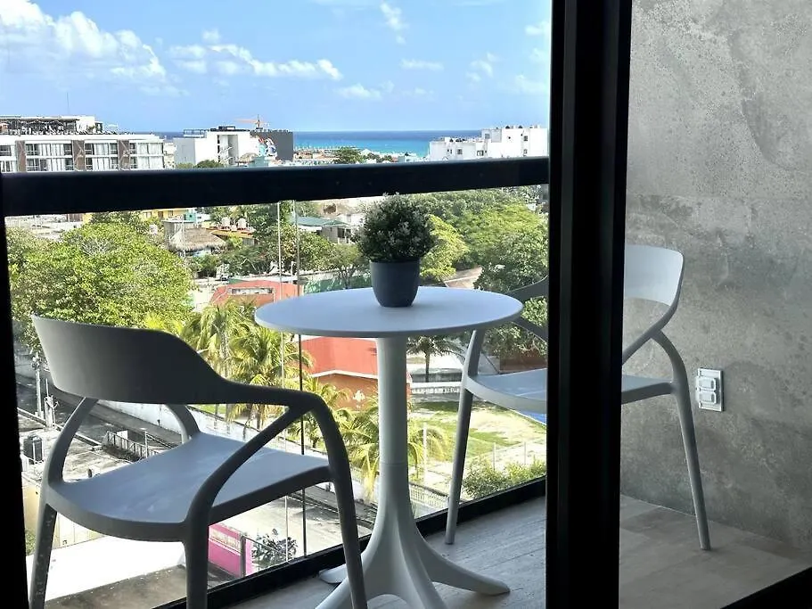 Ocean View Luxury Loft With Rooftop Pool & Sky Bar Playa del Carmen Messico