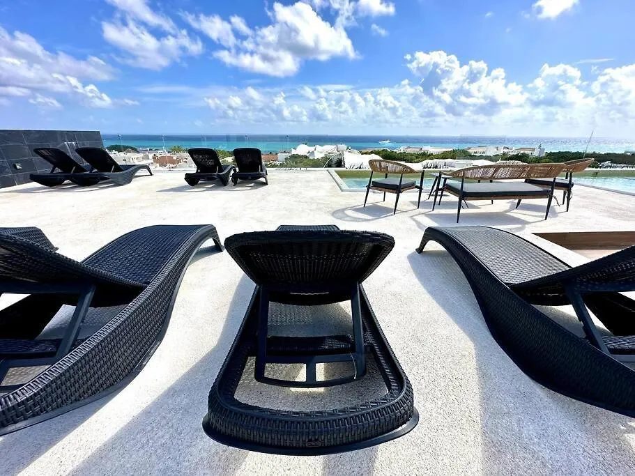 Appartamento Ocean View Luxury Loft With Rooftop Pool & Sky Bar Playa del Carmen