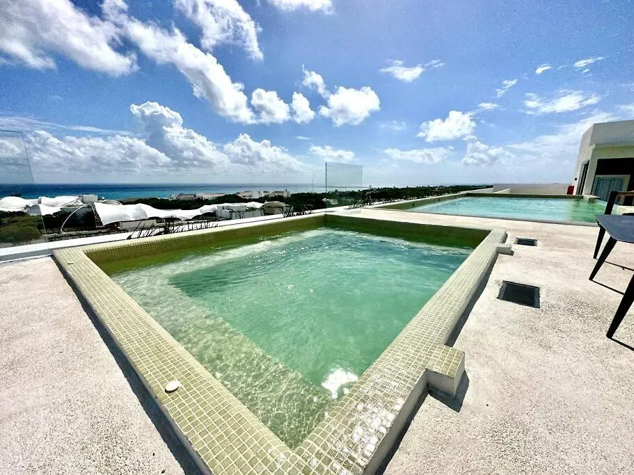 Ocean View Luxury Loft With Rooftop Pool & Sky Bar Playa del Carmen