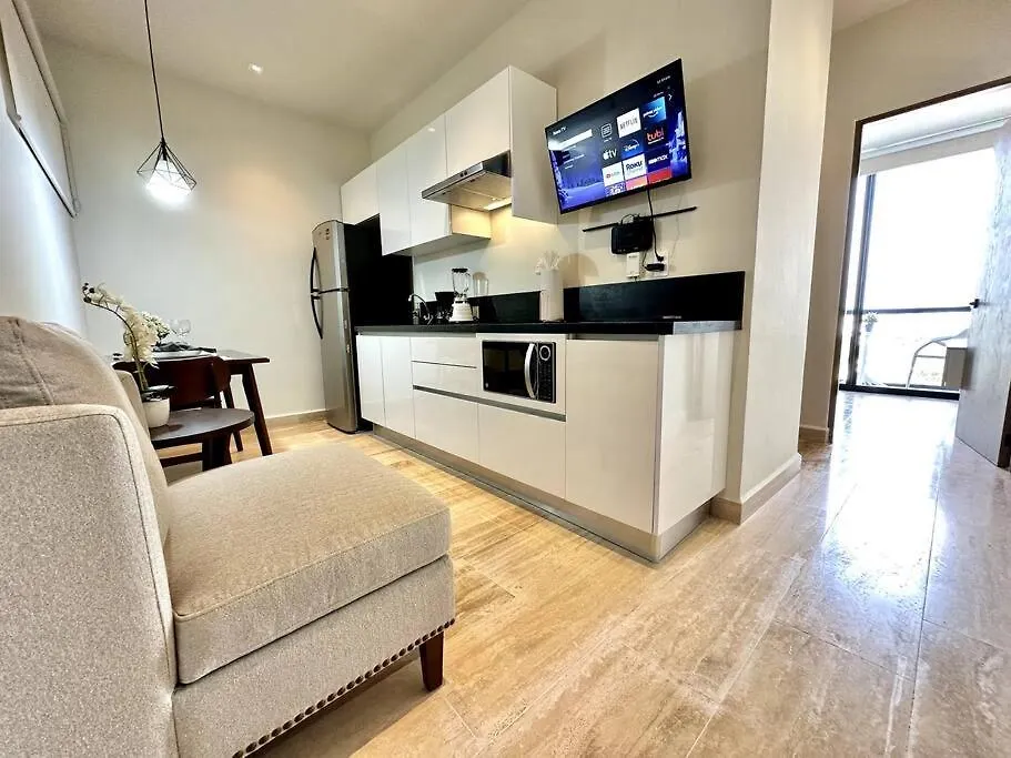 Appartamento Ocean View Luxury Loft With Rooftop Pool & Sky Bar Playa del Carmen