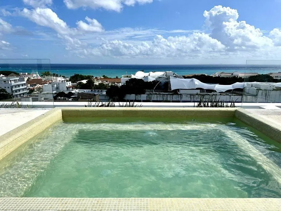 Ocean View Luxury Loft With Rooftop Pool & Sky Bar Playa del Carmen Appartamento