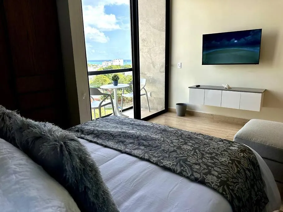 شقة Ocean View Luxury Loft With Rooftop Pool & Sky Bar بلايا ديل كارمن المكسيك